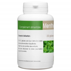 Menthe Poivrée 250 mg x 200 gélules
