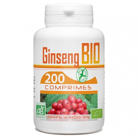Ginseng Bio - 200 comprimés x 400 mg