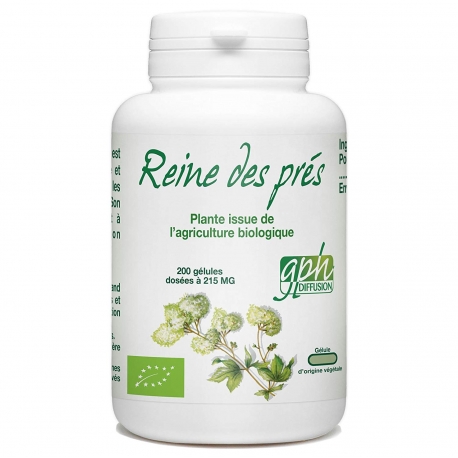 Reine des prés Bio - 400 mg x 200 gélules végétales