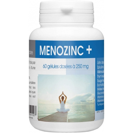 MENOZINC +  - 250 mg x 60 gélules