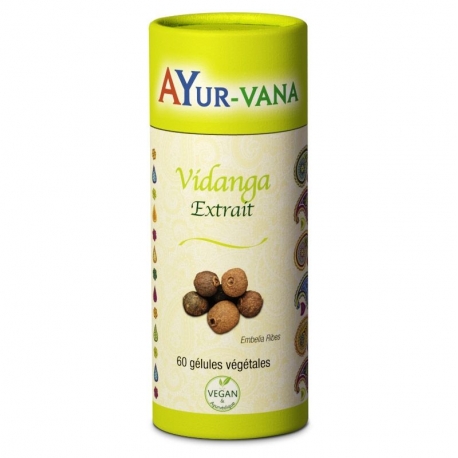 Vidanga Extrait -  250 mg x 60 gélules végétales