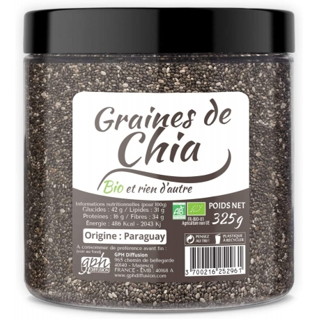 Graines de Chia Bio - 325 g