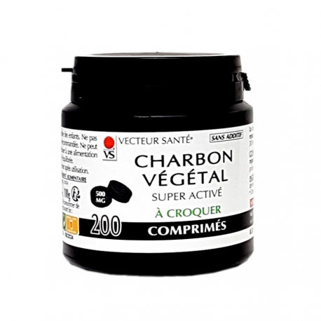 Charbon Végétal Super Activé comprimés à croquer