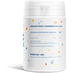 Citrate de Zinc - 15 mg x 60 comprimés