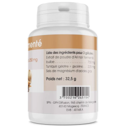 Ail Noir Fermenté -  250 mg x 100 gélules