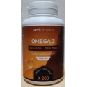 OMEGA 3  33% EPA / 22% DHA  - 505 mg x 200 capsules