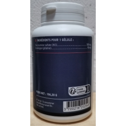 Glucosamine Sulfate 2KCL - 500 mg x 180 gélules