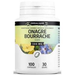 Onagre Bourrache - 500 mg x 100 capsules marines