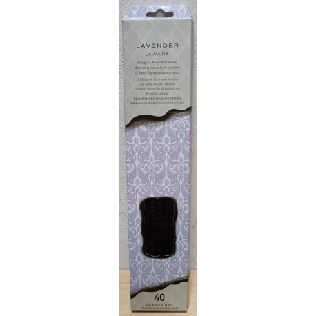 Encens Indien "Lavender" -  40 bâtonnets