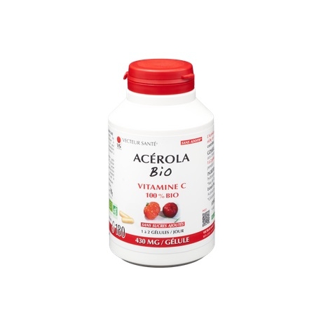 Acérola Bio - 180 gélules x 430 mg