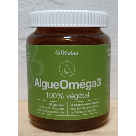 Algue Omega 3 - 600 mg x 60 capsules