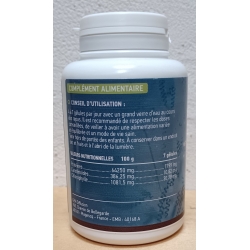 Spiruline Bio  400mg x 180 gélules