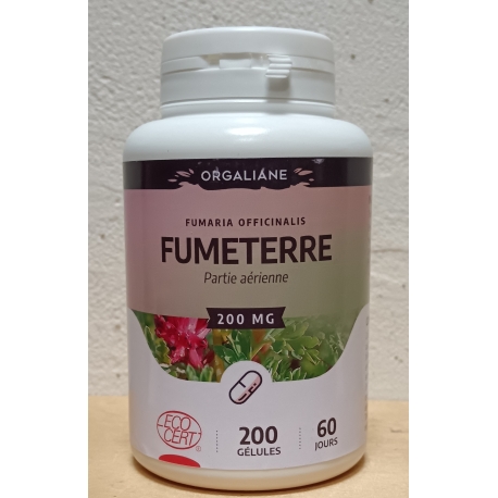 Fumeterre Bio - 200 mg x 200 gélules