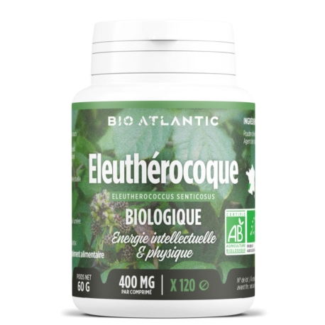 Eleutherocoque Bio - 120 cps. x 400mg