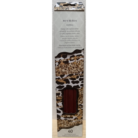 Encens Indien "MYRRH" -  40 bâtonnets