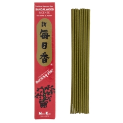 Encens Traditionnel Japonais  "Bois de Santal" [Sandalwood] - 50 bâtonnets