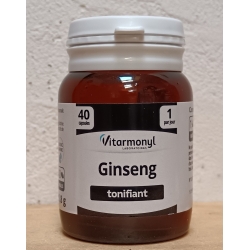 Tonifiant - Ginseng  -  40 gélules d'origine marine