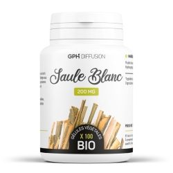 Saule Blanc  Bio - 200 mg x 100 gélules végétales