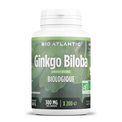 Ginkgo Biloba Bio  -  300 mg x 200 comprimés