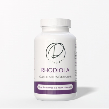 Rhodiola  5% de rosavines et 2% de salidrosides  - 250mg x 60 gélules végétales