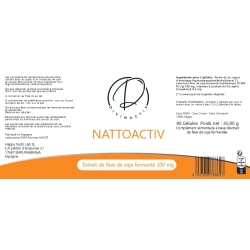 NATTOACTIV (Nattokinase) 90 gélules