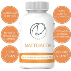 NATTOACTIV (Nattokinase) 90 gélules
