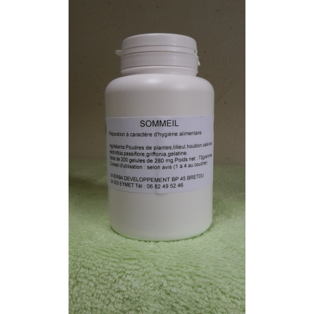 SOMMEIL 200 gélules x 280 mg