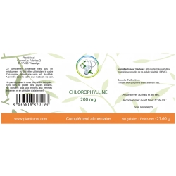 Chlorophylline - 200 mg x 60 gélules