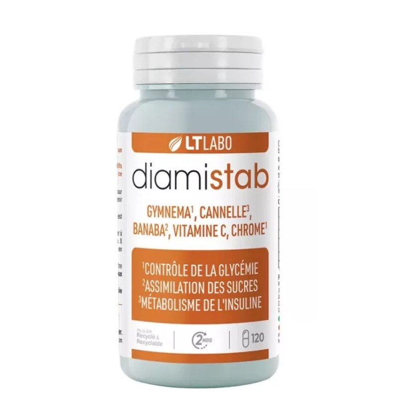 Diamistab - 120 gélules x 386 mg