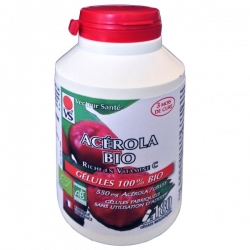 Acérola Bio - 180 gél x 550 mg