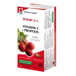 Tonic C+ - Vitamine C - Propolis - 60 gél
