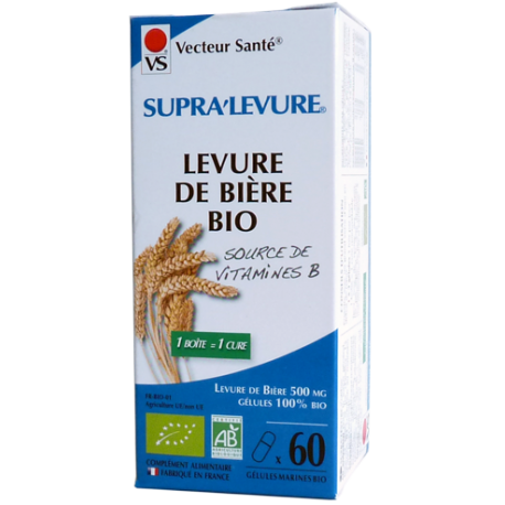 Supra'levure - 60 gél x 500 mg