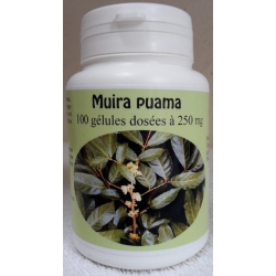 Muira Puama - 250 mg x 100 gélules
