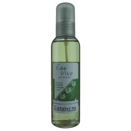 EAU VIVE Purifiante (Cu-Ag-Zn) 125ml (vaporisateur)