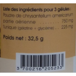 Chrysantellum Americanum  250 mg x 100 gélules