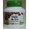 Huile de Lin Bio -  120 capsules